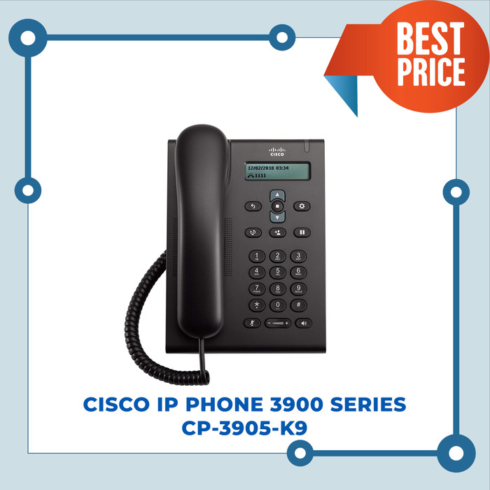 Jual Cisco IP Phone CP3905= Jakarta Pusat Central Network Tokopedia