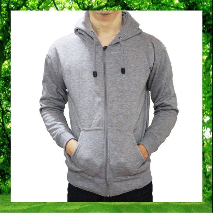 Download Jual Jaket Hoodie Zipper Polos Abu Misty Kualitas Distro - Kota Bekasi - Baju Distro Ocean ...