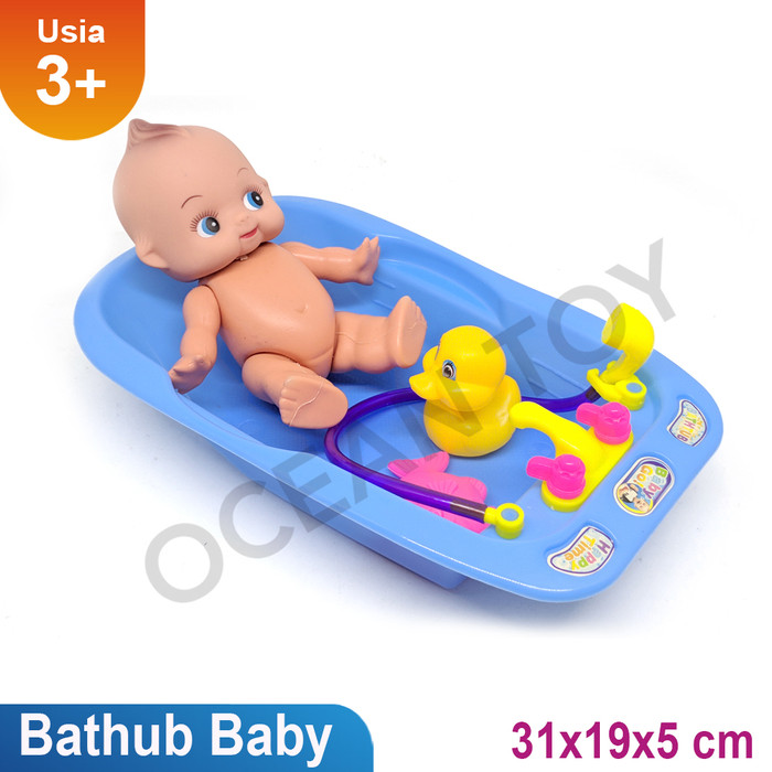 Jual Mainan Anak Bak  Mandi  Bayi Baby Bath Tube 806 Biru  