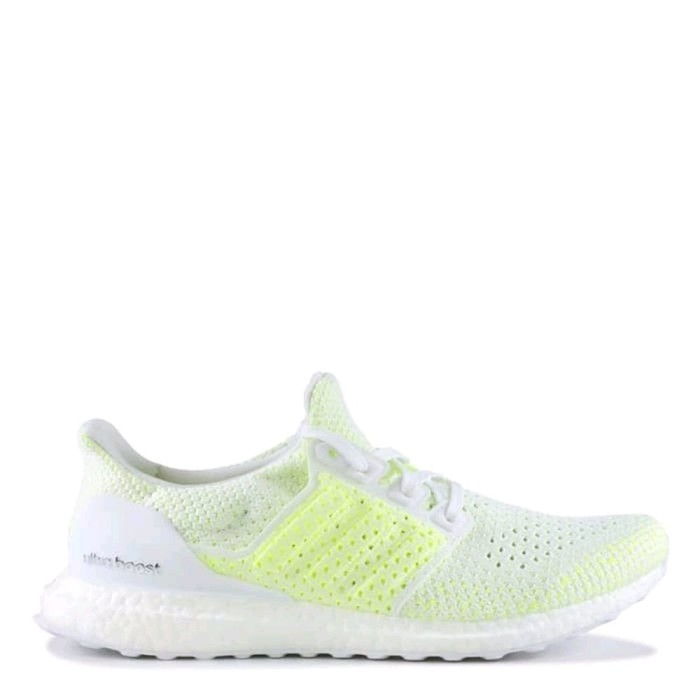 ultra boost clima white solar yellow