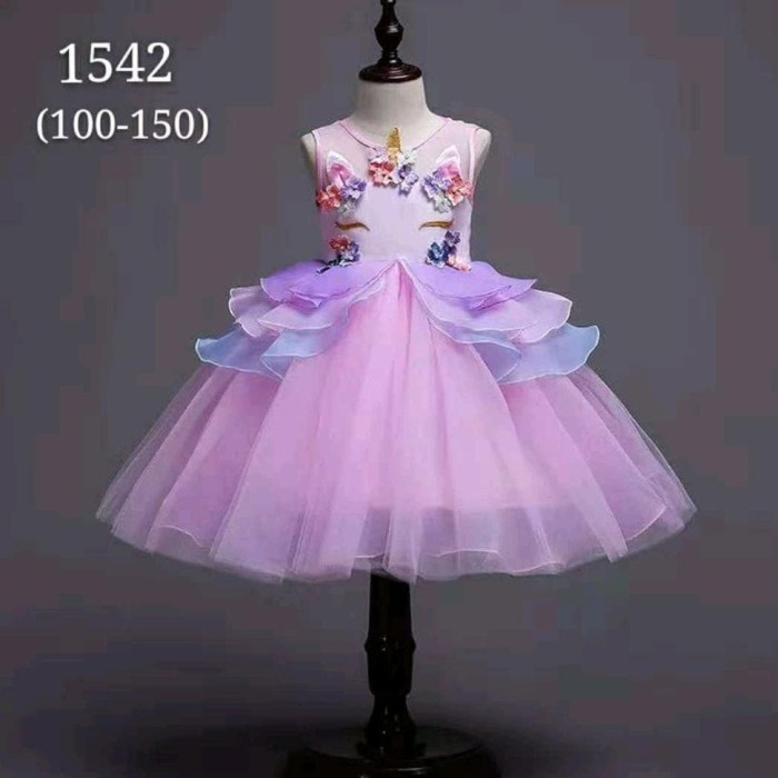 baju dress unicorn