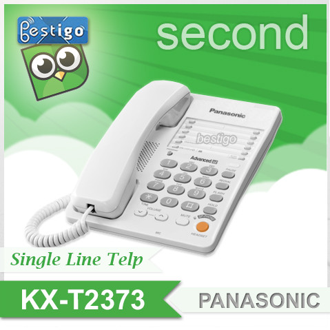 Jual Handsfree Telepon Panasonic Tipe KX-T2373 Second