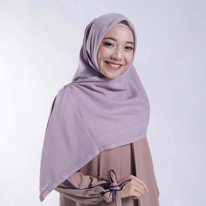 Promo Zoya  Kerudung Segi Empat Polos Nov Scarf Warna  