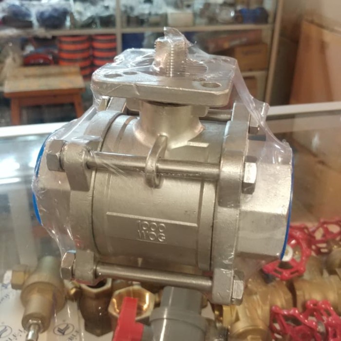Ball Valve Stainless Foot Mounting Actuator 1/4 Inch