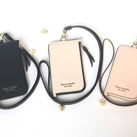 kate spade cameron card case lanyard