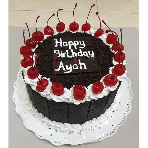 Contoh Gambar Kue Ulang Tahun Black Forest Info Terkait Gambar