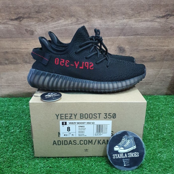 Yeezy Boost 350 V2 Black Red BRED adidas Originals
