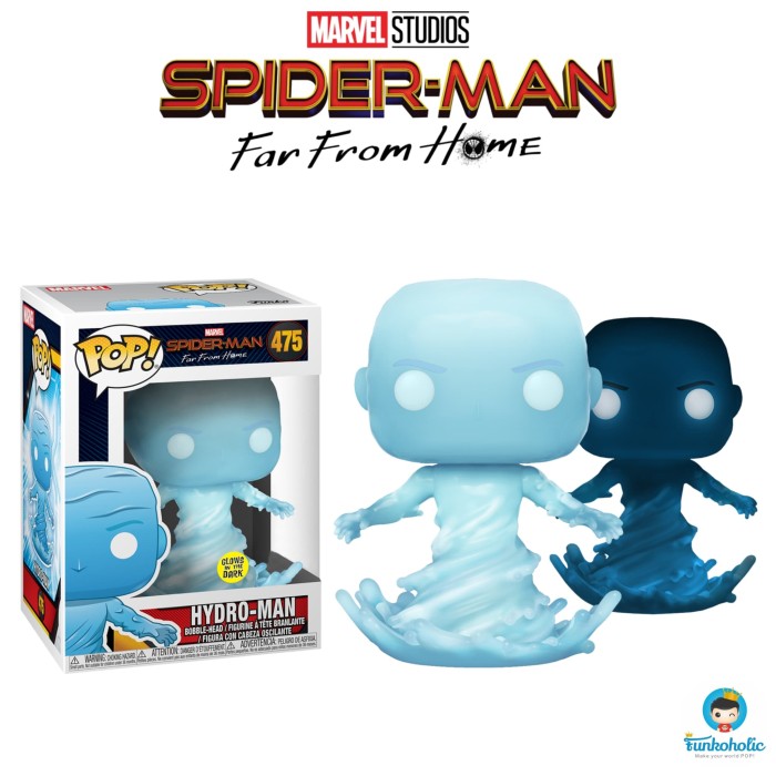 Far From Home Spider-Man Funko Pop Hydro-Man Glow in the Dark #475 Exclusive