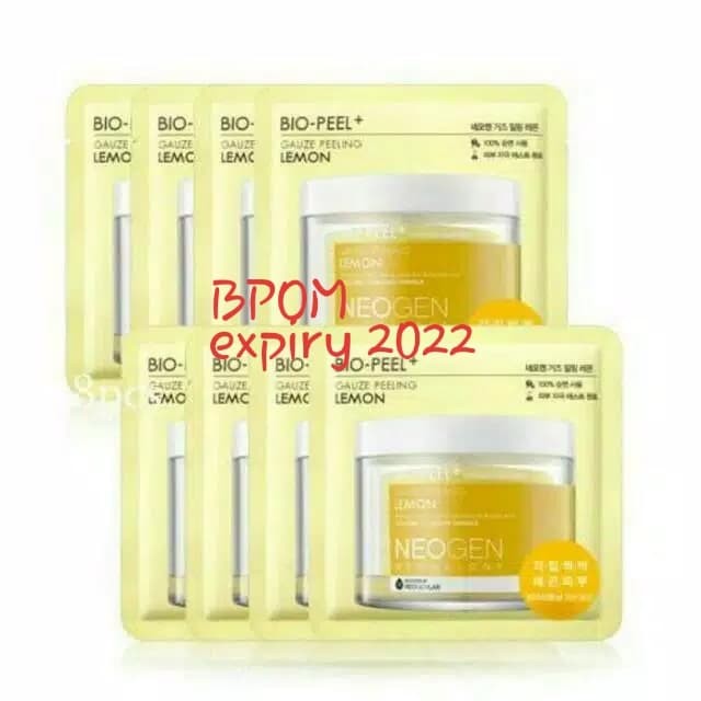 Foto Produk NEOGEN - BIO PEEL GAUZE PEELING LEMON SACHET TRAVEL dari emily101