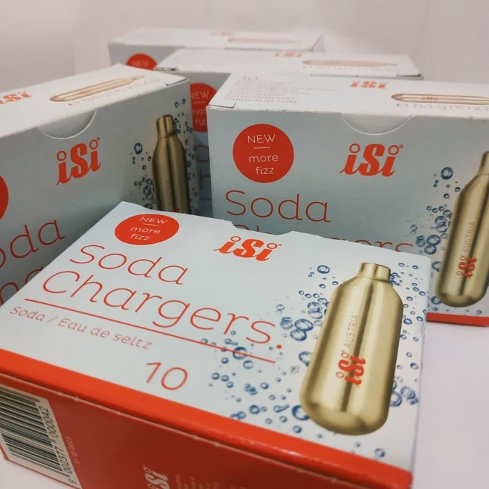 Jual iSi Soda Charger CO2 ; Praktis untuk Instant Soda Maker Jakarta