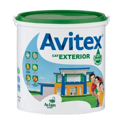 Jual Cat Tembok Avitex Exterior 5 Kg 25 Kg Jakarta Pusat Global Worldwide Store 