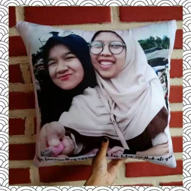 Jual Bantal Foto Custom 30x30 Jakarta Barat Pusatpembelanjaan Tokopedia