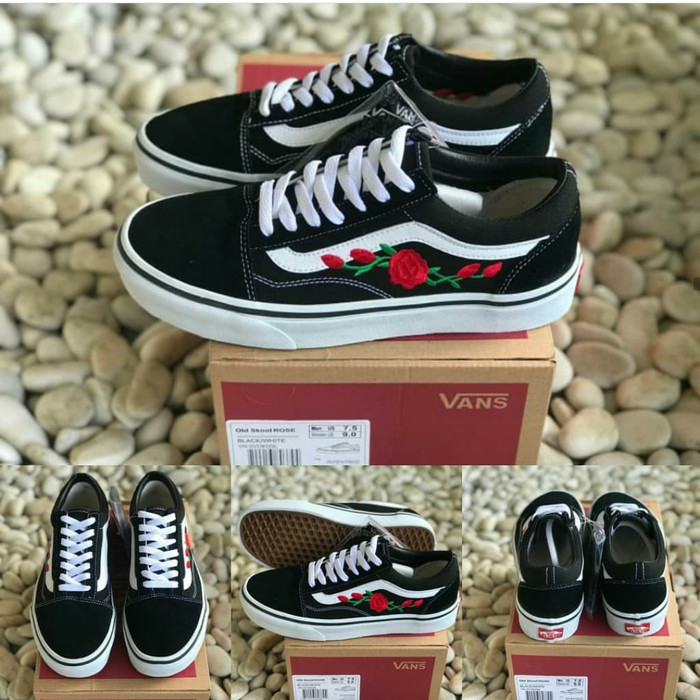 embroidered old skool vans