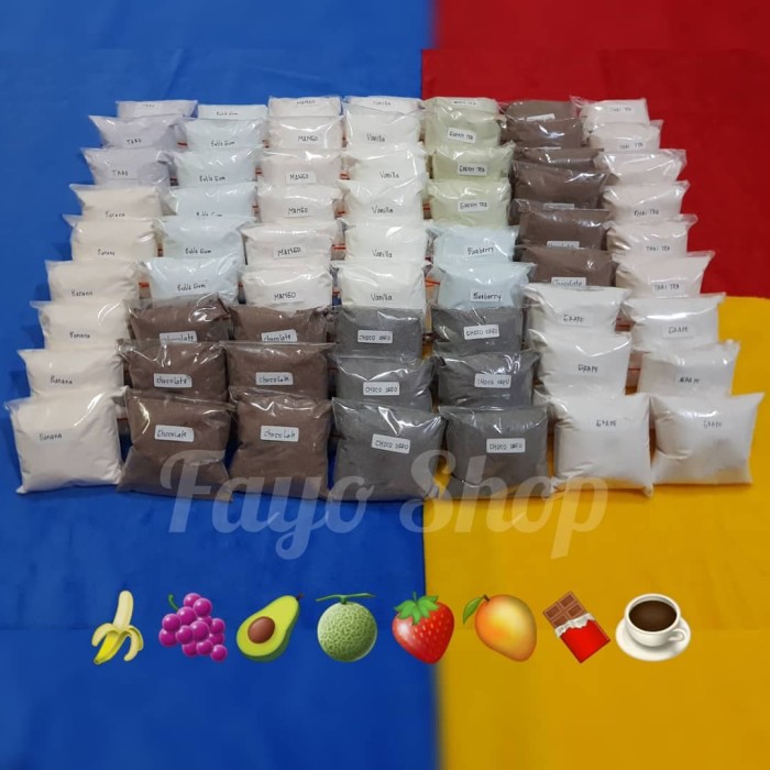 Foto Produk Bubuk perasa minuman, makanan dan puding dari Fayo Solo