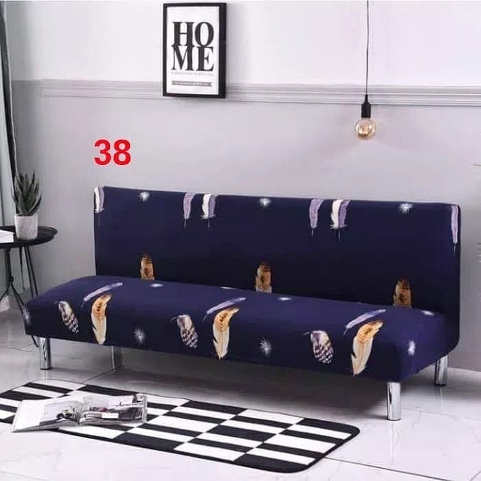 Jual Cover Sofa Bed Terbaru Bahan Stretch untuk Ruang Tamu Dekorasi