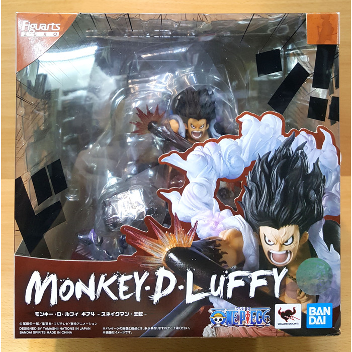 Jual One Piece Figuarts Zero Monkey D Luffy Gear 4 Snakeman Ouda Jakarta Utara Littlebubuhobby Tokopedia - one piece gear 4th luffy roblox