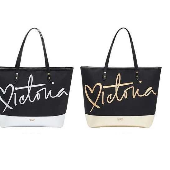 victoria secret love tote bag