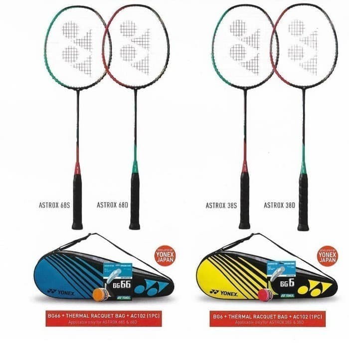 Jual RAKET BADMINTON YONEX ASTROX 38S/D ORIGINAL, Jakarta Barat NAN