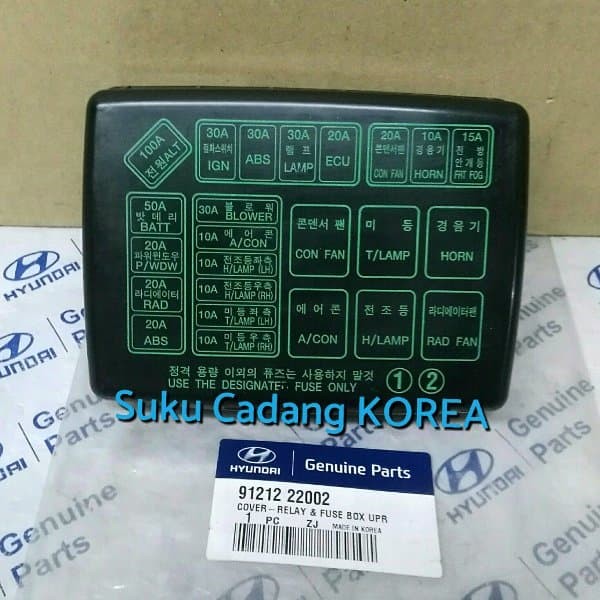 Fuse Box For Hyundai Accent