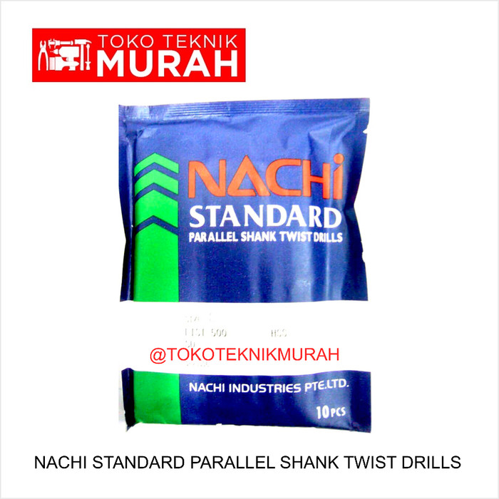 Jual Nachi Mata Bor Besi HSS 3.0 mm Original 3,0 Isi 10