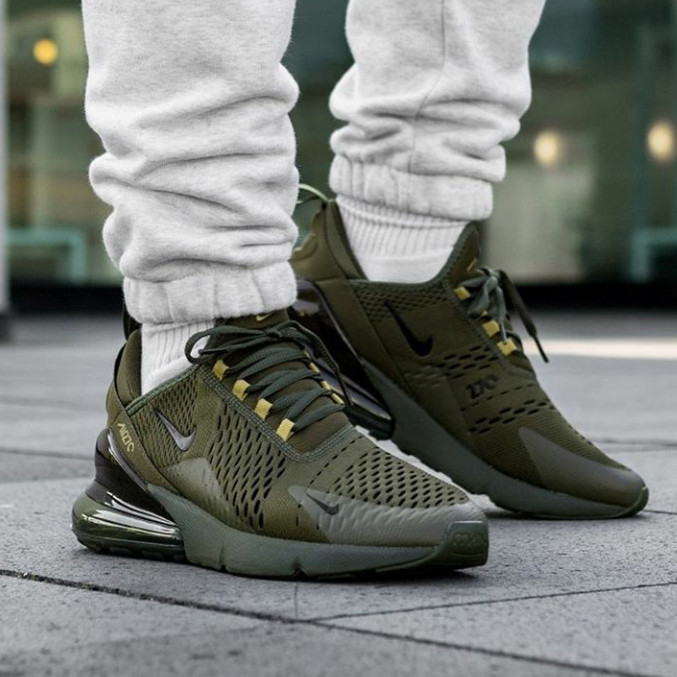 olive green air max 270