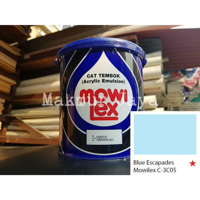 Jual Mowilex  Emulsion Blue Escapades Tinting Cat  Tembok  