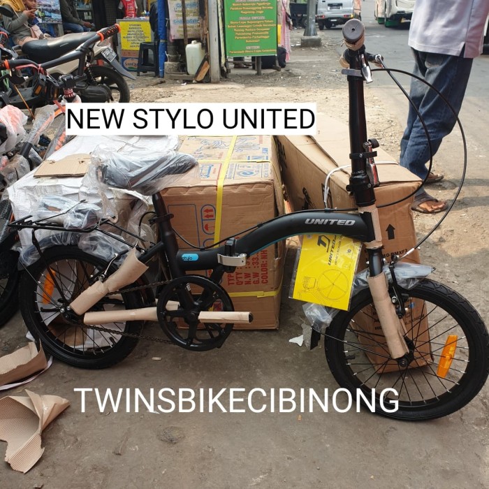 Jual Sepeda Lipat 16 United Stylo New - Kab. Bogor