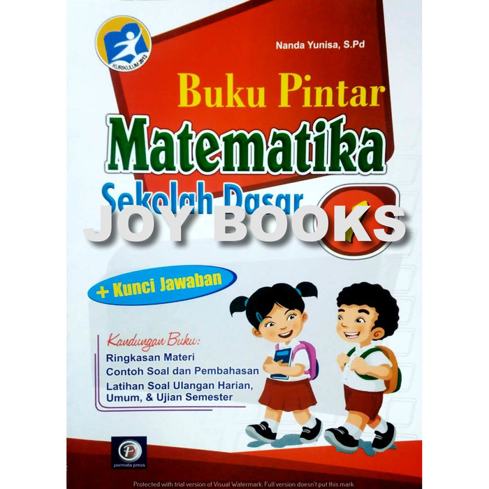 Jual Buku Pintar Matematika Permata Press Sd Kelas 1 2 3 4 5 6