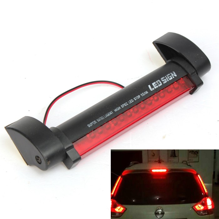 Car Tail Lights >> Jual Tail Lights Universal Red 14 Led Car Auto Third 3rd Brake Rear Jakarta Pusat Sureprice Id Tokopedia Car Tail Lights >> Jual Tail Lights Universal Red 14 Led Car Auto Third 3rd Brake Rear Jakarta Pusat Sureprice Id Tokopedia