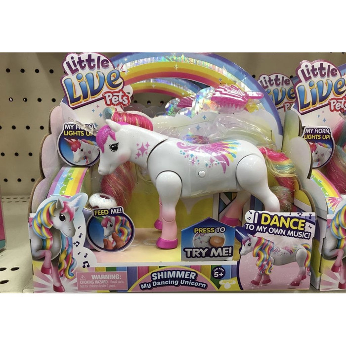 little live pets shimmer unicorn