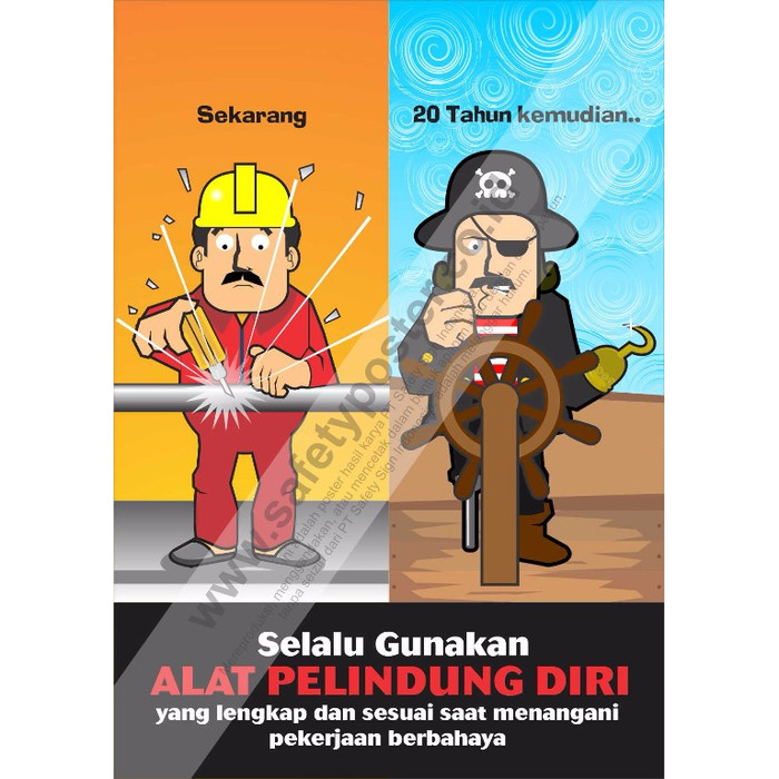 Jual SP122 Poster  K3  Safety A2 SELALU GUNAKAN ALAT 