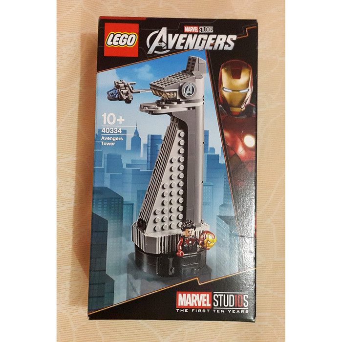 lego iron man tower