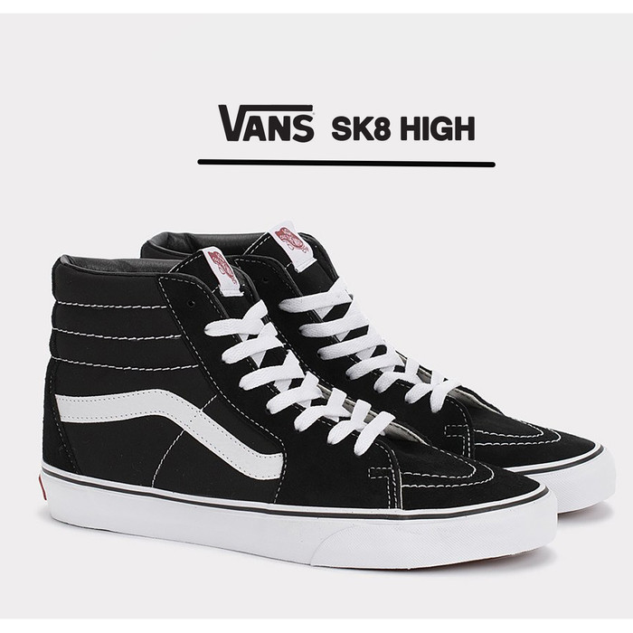 vans sk8 hi classic black