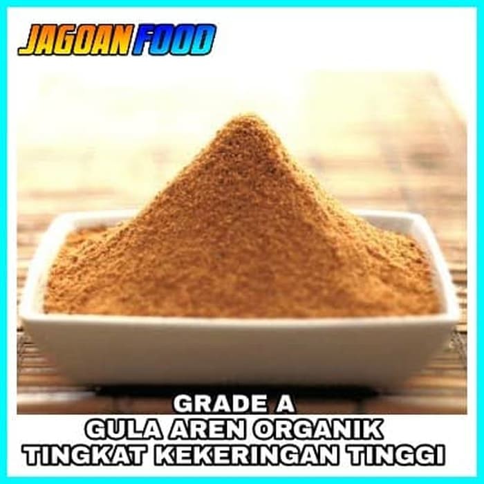 Jual terbaik 1000GRM / 1 KG GULA AREN BUBUK ORGANIK PALM