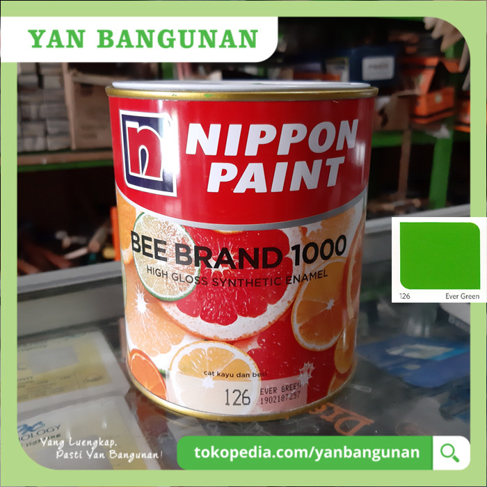 Jual CAT  Bee  Brand  1000 EVER GREEN 126 0 9 L Nippon Paint 