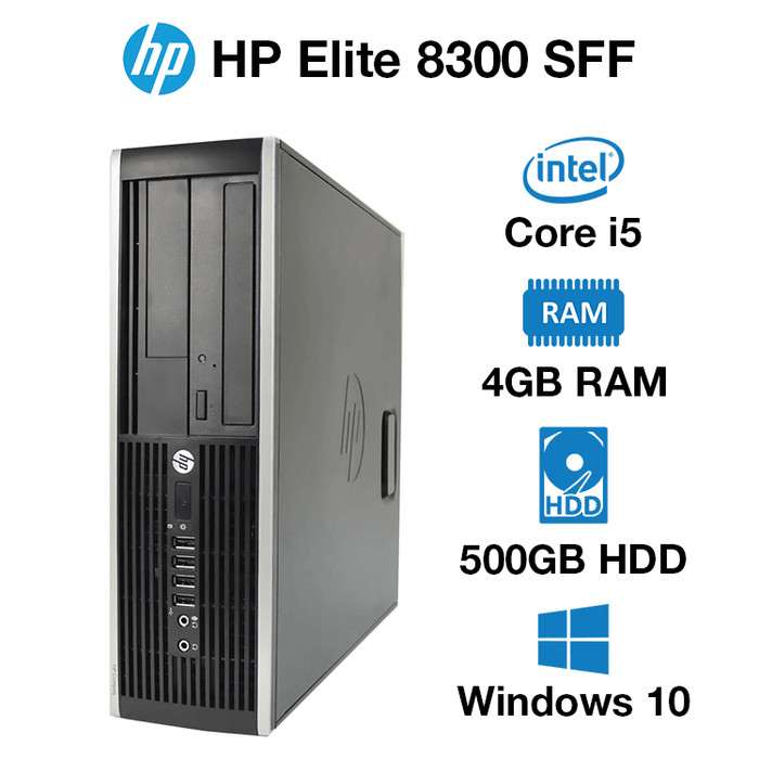 Jual HP elite 8300 core i5 gen 3 HDD 500GB RAM 4GB 