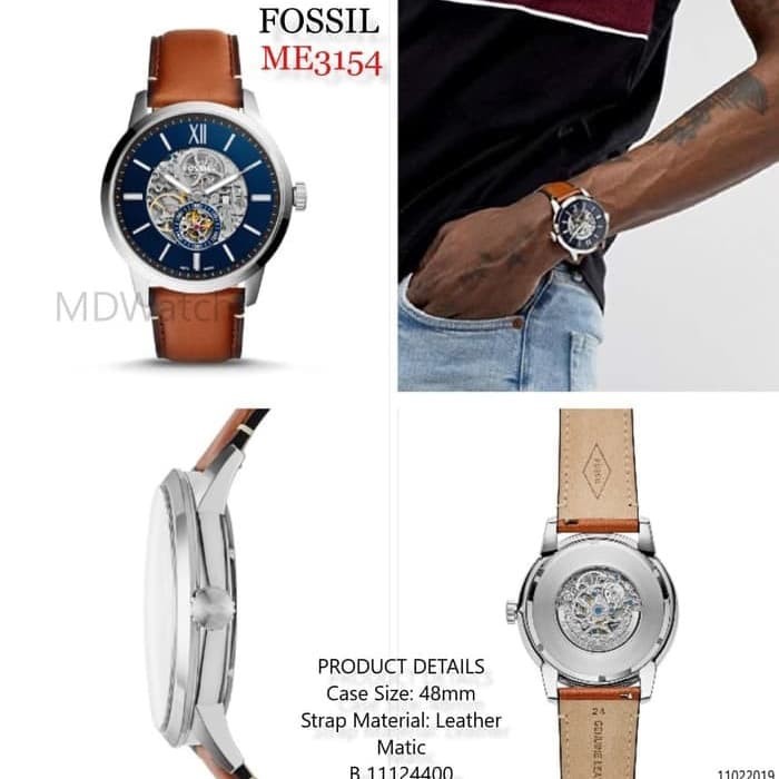 fossil me 3154