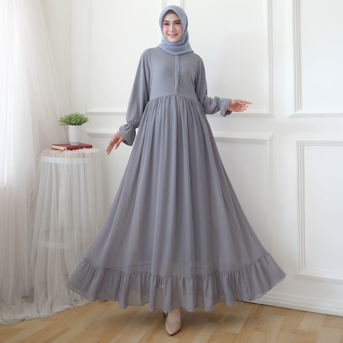 Paling Keren Model Baju Gamis Renda Baby Doll - Imtopsty Turvy