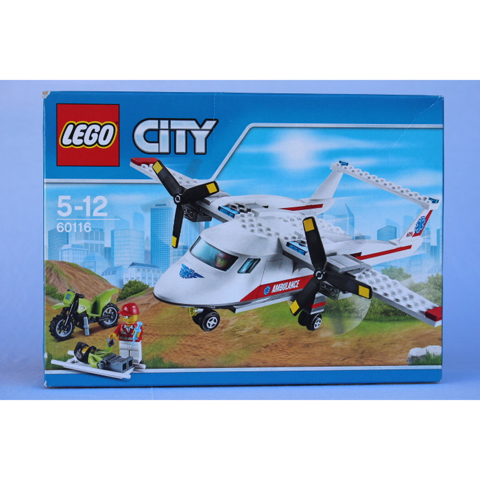 lego ambulance plane
