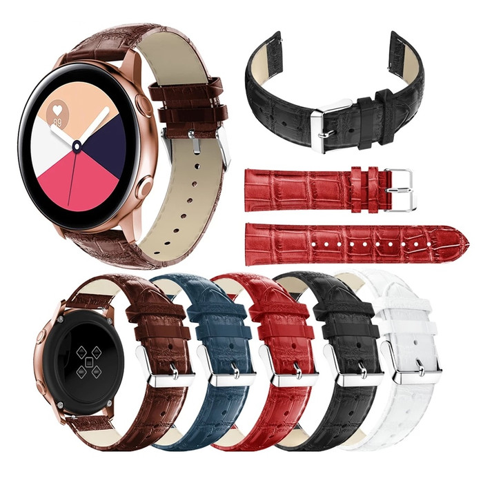 Jual Leather Strap Band 20mm for SAMSUNG GALAXY WATCH 42MM