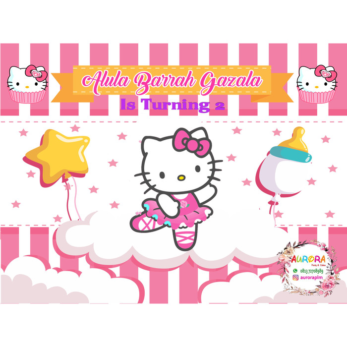 7400 Contoh Gambar Kolase Hello Kitty HD