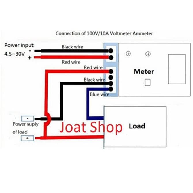 Dc Voltmeter Wiring Diagram