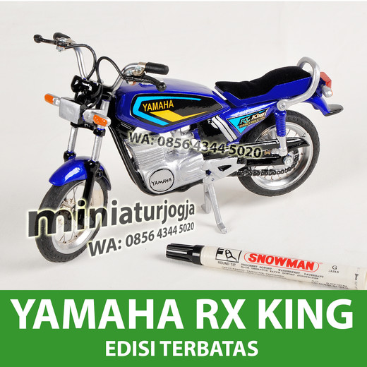 Jual Miniatur  Yamaha RX  King  Bahan BESI Diecast RxKing 