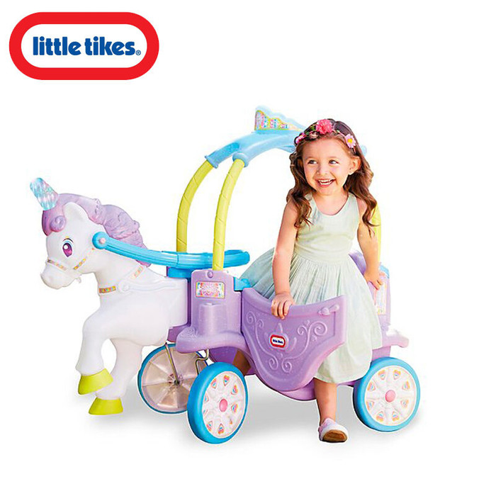 little tikes princess carriage