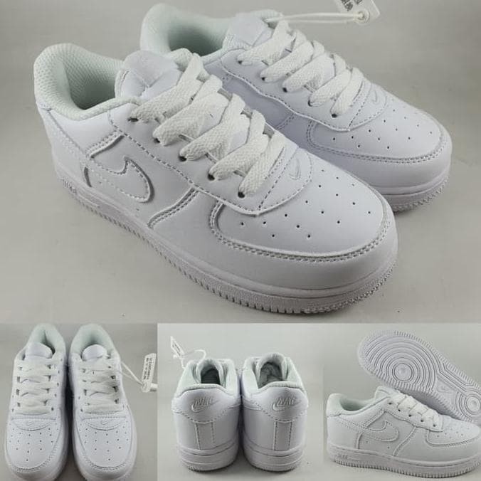 kids white nike air force 1