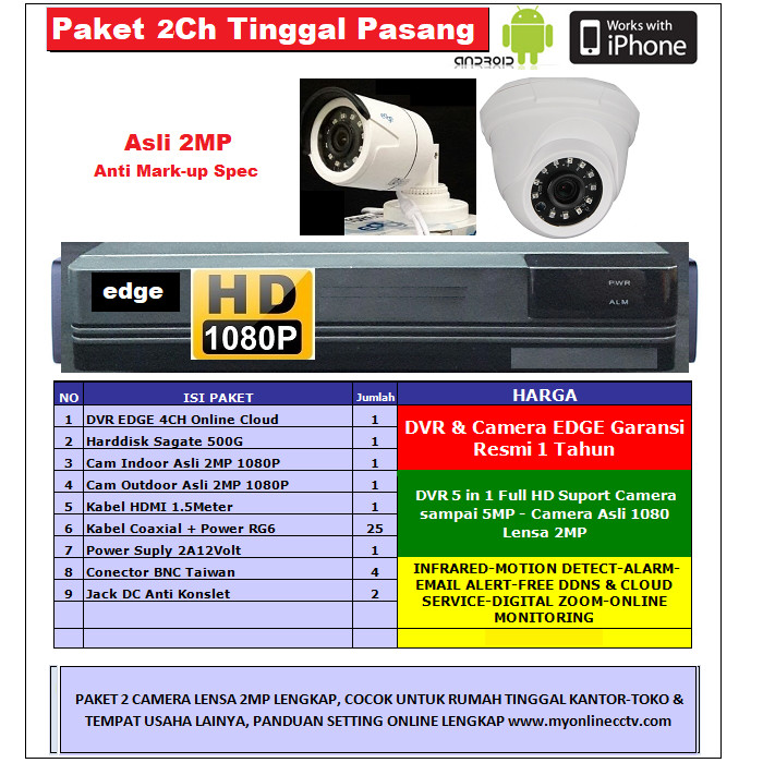 cctv 2 kamera