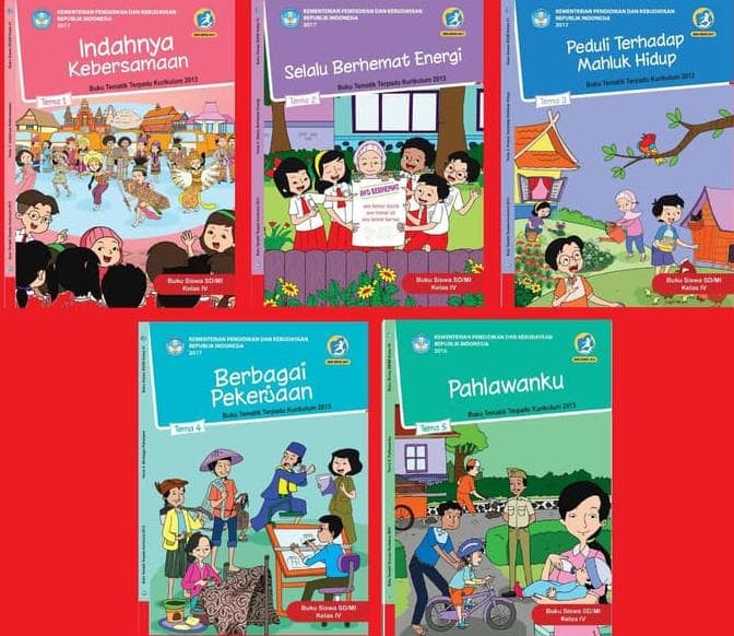 Foto Produk Paket Buku Tematik Kelas 4 SD/MI dari Yenni Tedjokoesoemo Shop
