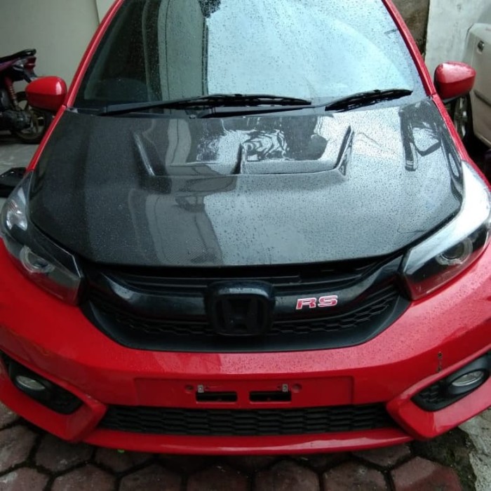 Jual kap mesin carbon all new brio &amp; mobilio facelift