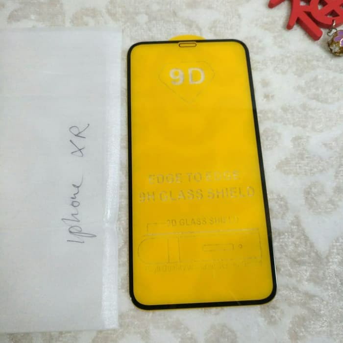 Jual Iphone Xr Screen Protector Tempered Glass 9d Full Lem List Pinggir Htm Jakarta Barat Sari Kacang Tokopedia