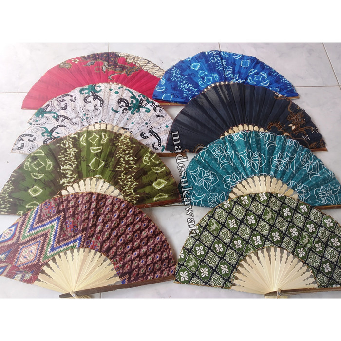 Jual kipas batik bali  diameter 50cm Kota Denpasar made 